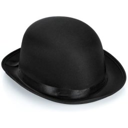 Chapeau melon, noir