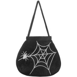 Sac à main ""araignée"", noir
