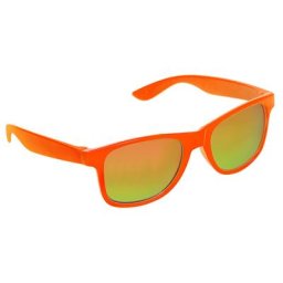 Lunettes orange fluo
