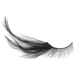 FANTASY Faux cils avec plumes, noir
