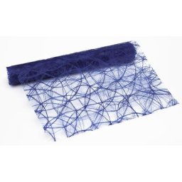 Chemin de table Sizoweb, bleu foncé, 30 cm, 5 m