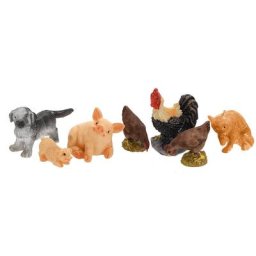 Animaux de la ferme, 1,5–4 cm, 7 pièces