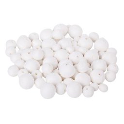 Boules de ouate, 10 - 20 mm, 75 pièces
