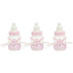 Biberons déco, rose