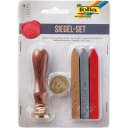 folia Kit de cachets de cire, ""For you"" et ""Best Wishes