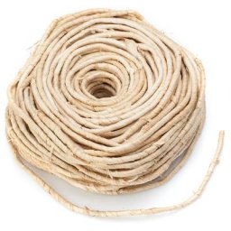 Corde en feuilles d'épi de maïs tordues, env. 420 g = env. 90 m