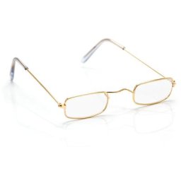 Lunettes classiques, doré