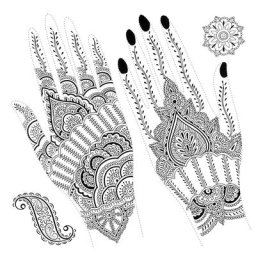 Tatouages pour mains ""Orient