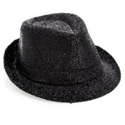 Chapeau trilby ""metallic