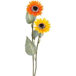 Tournesols, jaune/orange, 60 cm