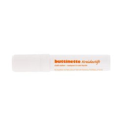 buttinette Marqueur à craie liquide, blanc, épaisseur : 2–8 mm