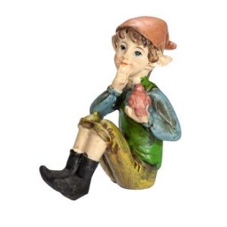 Figurine ""elfe"" , 6 x 3 cm