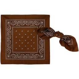 Bandana classique, marron