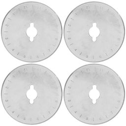 buttinette Lames de rechange pour cutter rotatif, Ø lame 45 mm