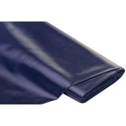 Linge de table épongeable - toile cirée ""uni"", bleu marine