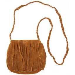 buttinette Sac à main ""franges"", marron