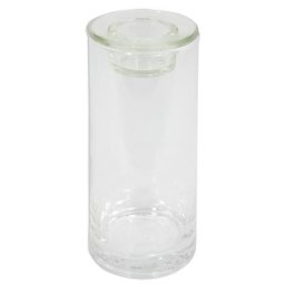 Vase en verre, 21,5 cm, 9 cm Ø