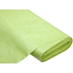 Linge de table épongeable - toile cirée ""aspect mélangé"", vert clair