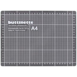 buttinette Tapis de découpe, 30 22 cm, gris