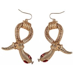 Boucles d'oreilles « serpent »