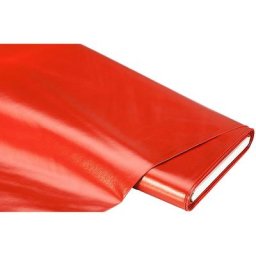 Linge de table épongeable - toile cirée ""uni"", rouge