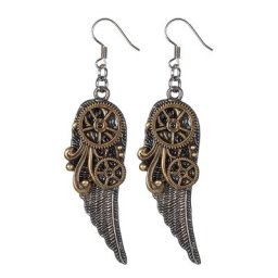 Boucles d'oreilles Steampunk ""Wings