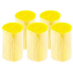 buttinette Fils acrylique pour point noué, citron, 1000 fils