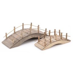 Ponts en bois, 11 cm et 15 cm, 2 pièces