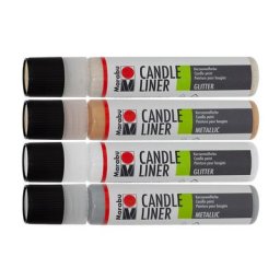Stylos de cire ""Candle Liner - Noël"", 4x 25 ml