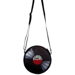 buttinette Sac à main ""vinyles"", noir