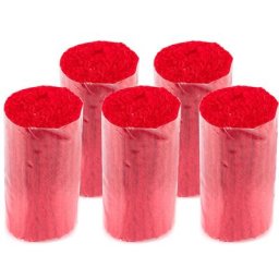 buttinette Fils acrylique pour point noué, rouge, 1000 fils