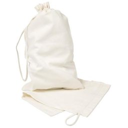Sachet en coton, nature, 2 pièces