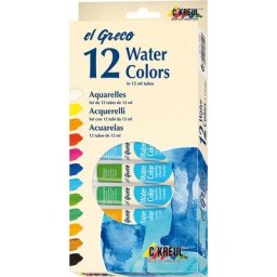C. Kreul Set de peintures aquarelle, 12 x 12 ml