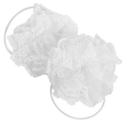 Élastiques ""dentelle"", blanc