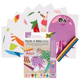 folia Kit créatif ""motifs à tisser et à tresser – animaux