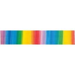 Bandes de cire, arc-en-ciel, 22 cm, 13 pièces