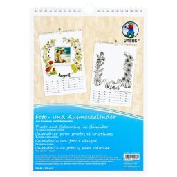 Ursus calendrier pour photos et coloriages, A4