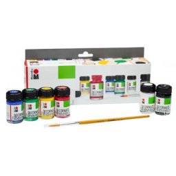 Marabu Peintures acryliques mates, 6x 15 ml