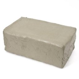 Plaque d´argile, gris clair, 2,5 kg
