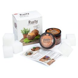 Pâte ""effet rouille