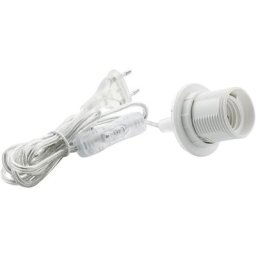 CREApop monture pour lampe, transparent, avec interrupteur