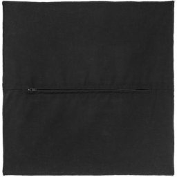 Dos de coussin, noir, 45 x 45 cm