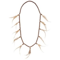 Collier ""plumes