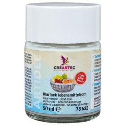 Vernis transparent, apte au contact alimentaire, 50 ml
