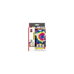 Marabu Fashion Spray - Set de peintures pour tissu ""Tie Dye"", 3x 100 ml