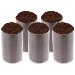 buttinette Fils acrylique pour point noué, marron, 1000 fils