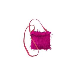 Sac à main ""peluche"", fuchsia