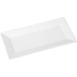 buttinette Plateau en porcelaine, rectangulaire, 32x 16 cm