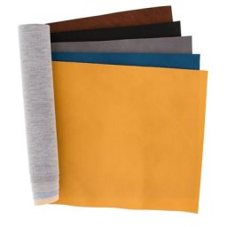 Set de coupons d'imitation cuir, 5 couleurs, 30 x 70 cm