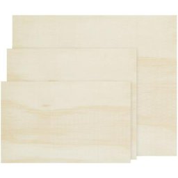 Panneaux de contreplaqué, 3 pièces